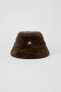 Foxy Sherpa Bucket Hat - Espresso