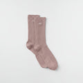 Unisex Half-Crew Understated Sock - Taupe