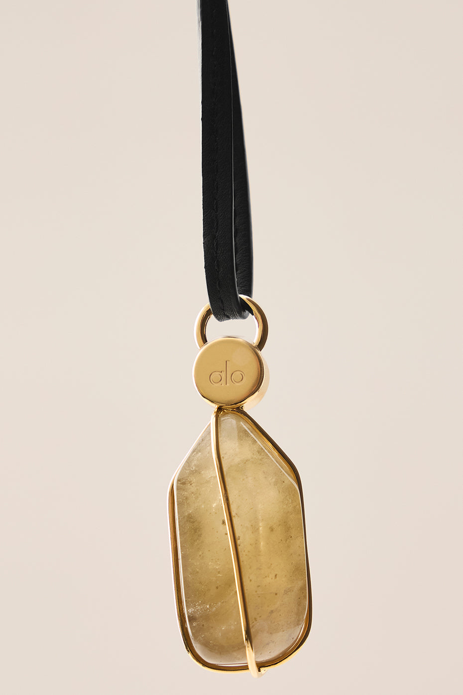 ALO Intention Crystal - Smoky Quartz/Gold
