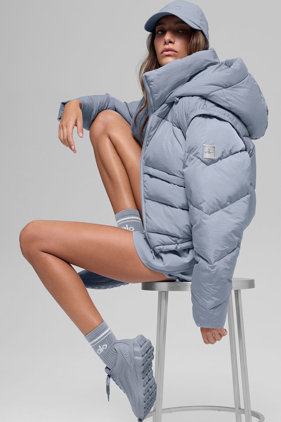 Glacier Puffer - Winter Frost