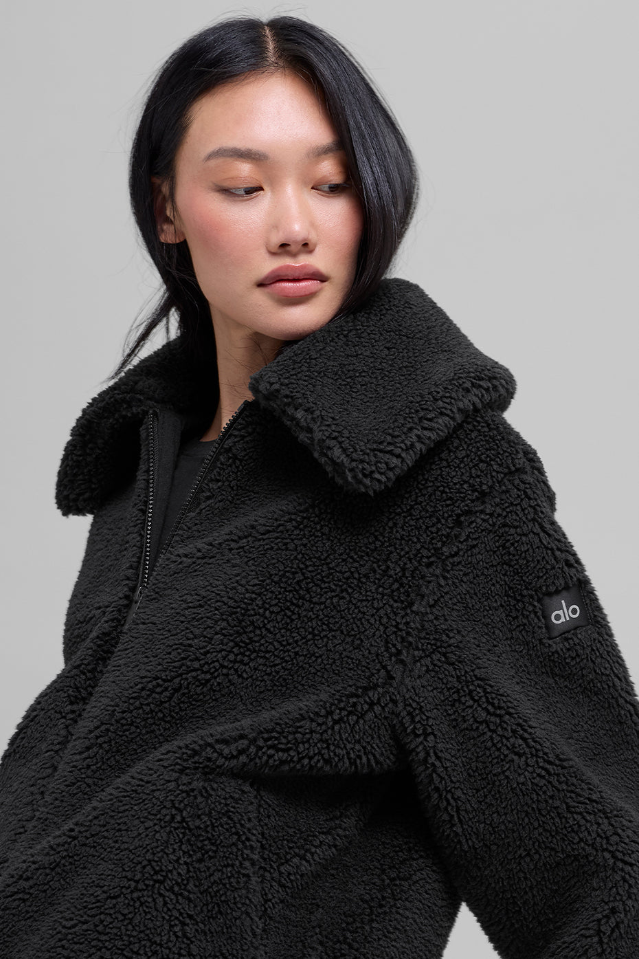 Sherpa Downtown Jacket - Black