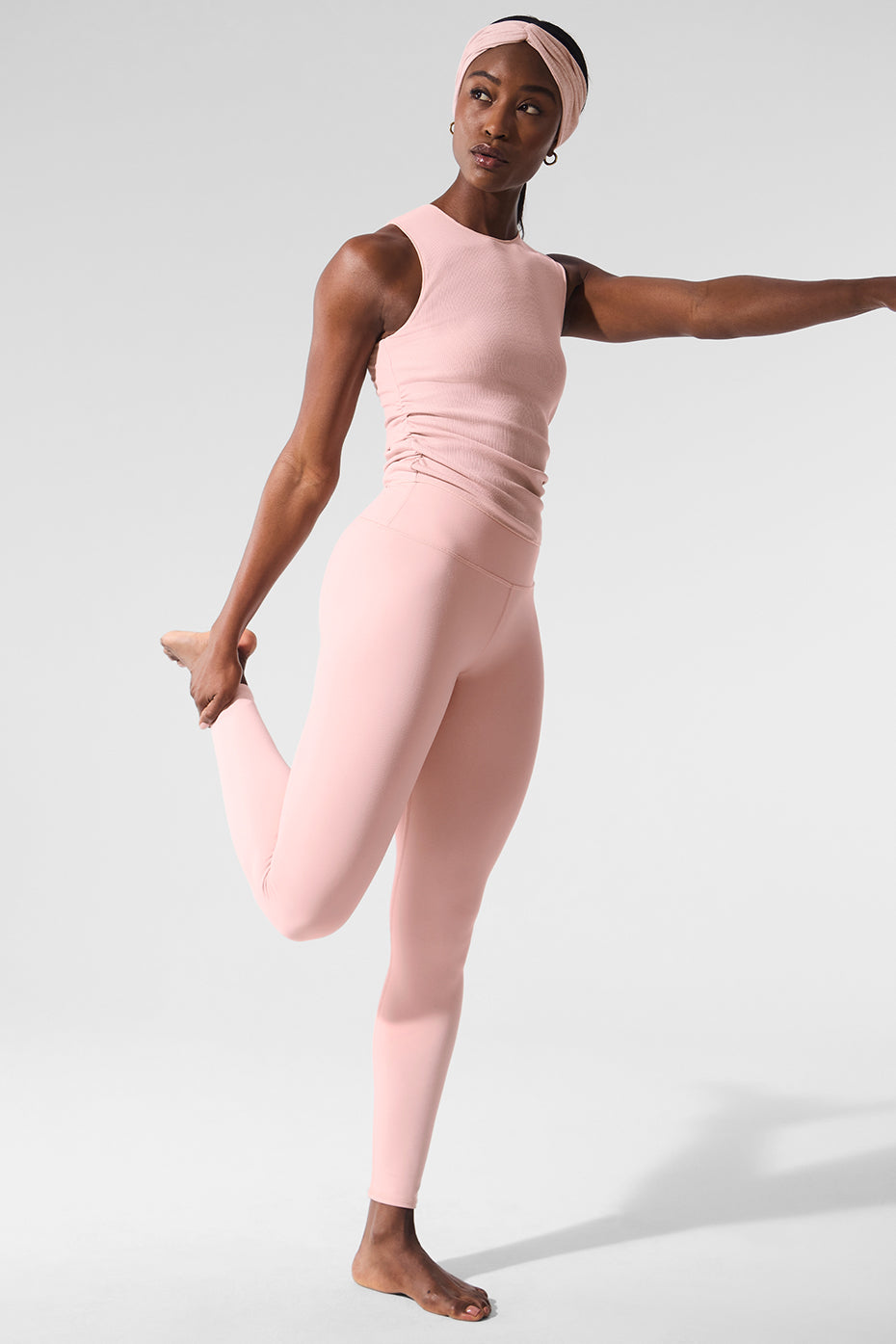 7/8 High-Waist Airbrush Legging - Pink Quartz