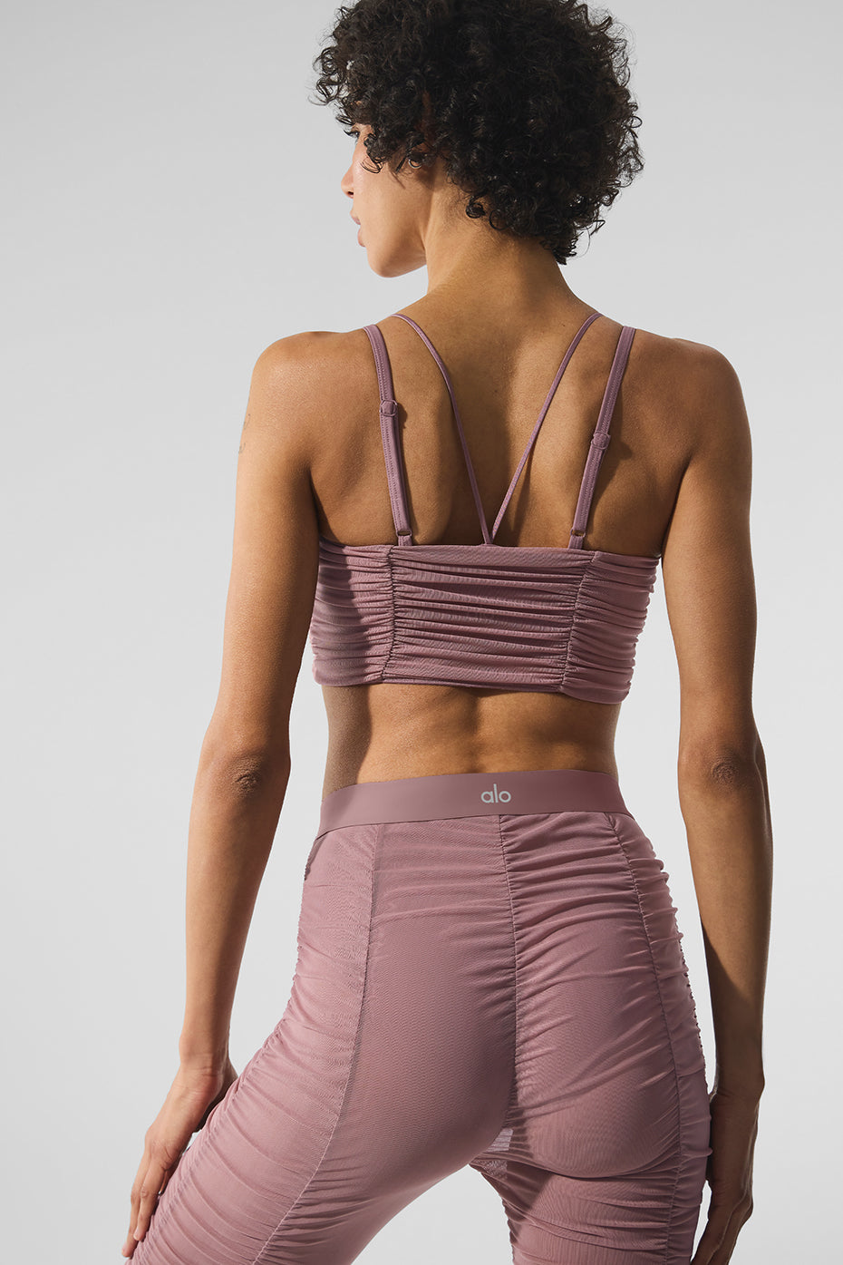 Airlift Mesh Cherish Bra - Smoky Quartz
